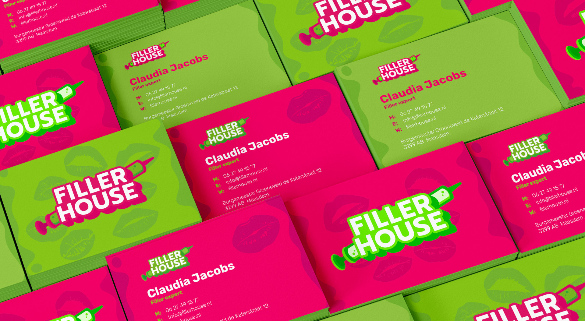 Fillerhouse visitekaartjes