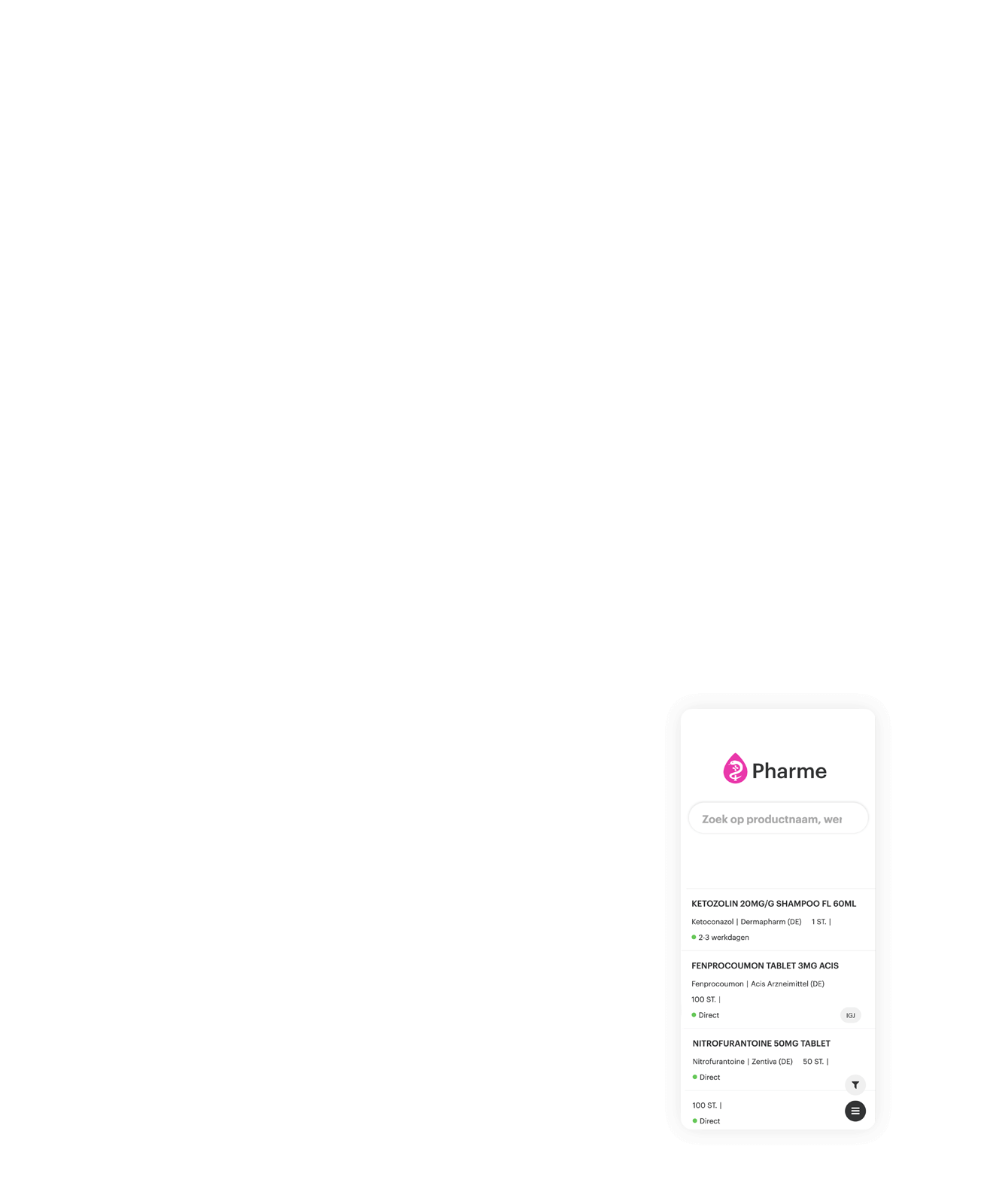 Design | Web & applicatie design Pharme